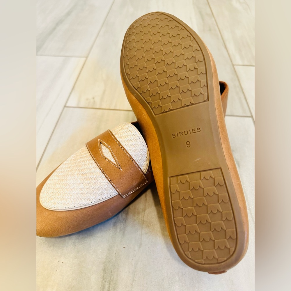 Women’s Birdies Vesper Loafers in Cappuccino Leather, size 9, NWOT/box - Picture 13 of 14